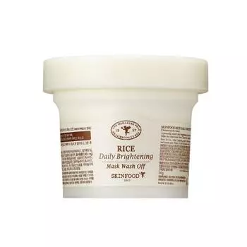 SKINFOOD Rice Daily Brightening Mask Wash Off 210г