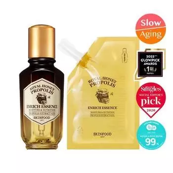 Skinfood Royal Honey Propolis Enrich Essence Refill Plan - План пополнения эссенции (50 мл + 50 мл)