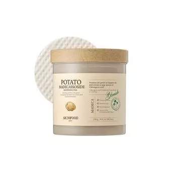 [SKINFOOD] Успокаивающие подушечки с мадекассосидом картофеля 250 г 60 шт. Rifill 30EA