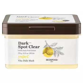 Skinfood Yuja C Daily Mask 270 г, 1 упаковка, 30 шт.