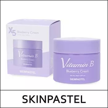 [СКИНПАСТЕЛ] (воли) Крем X5 Vitamin B с черникой 50 мл
