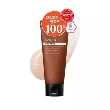 SkinU Innocent Exfoliating Acne Care Скраб для тела Deep Musk, 200 г