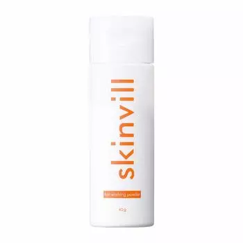 skinvill горячий стиральный порошок 40 г мытье лица поры энзим проблемы кожи тепло рейтинг