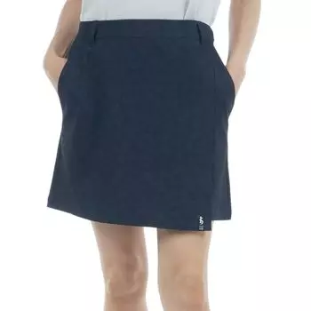 Skirt Animal pattern wrap style skirt ERC15000 Navy [June Andrope] [UV cut] (40)