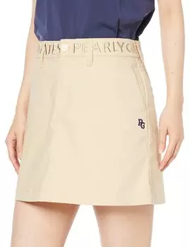 Skirt Dobby Golf 1 [Pearly Gates] Women s (Daisy Material) / / 055-3134302 040_Beige [M]