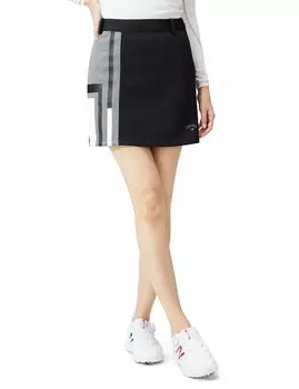 Skirt Golf C22228201 M [Callaway] Women s (Geometric Pattern/Cardboard Knit) / / 1010_Black
