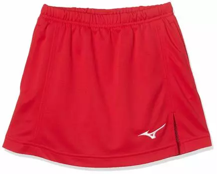 Skirt Inner Pocket Sweat Absorbent Quick Drying Dry Tennis Badminton Skort 62JB7204 Chinese Red Japan M to Japanese size [Mizuno] Women s (equivalent китайский красный