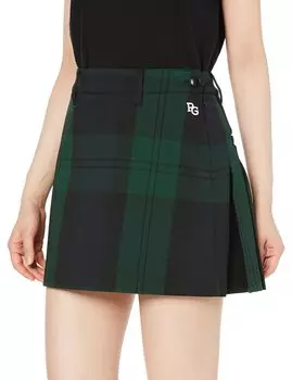 Skirt Watch White Golf Watch 00 [Pearly Gates] Women s (Black Pattern/BIG Check) / / 055-3134314 141_Black [XS]