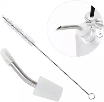 Skitter Spout Удлинитель для носика для кофе Посуда Уличный чайник Нержавеющая сталь Trangia Чайник с щеткой для чистки Mountain KettleEagle KettleKettle