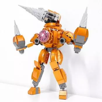 Skivi Toy Tilet Block TV Man Оператор-оператор, Блок Titan Drill Man (Большой Блок) }