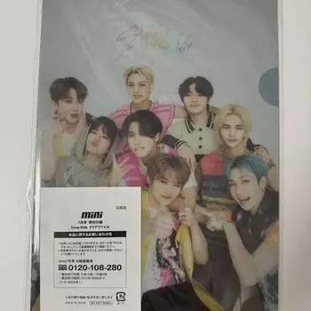 Skiz Japan Mini Magazine Прозрачный файл Нераспечатанный