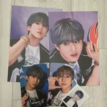 Skiz Sig Сезон Приветствие Stray Kids Changbin Набор Распродажа в Чанбине