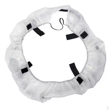 Складная 12-дюймовая крышка светорассеивателя красного цвета, как описано красный