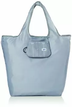 Складная эко-сумка-тоут, сумка-тоут, общий карман, карманный, серый [Lee] 320-831