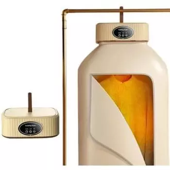 Складная электрическая сушилка для одежды, умная сушилка, подвесная сушилка, портативная сушилка для одежды, дорожная мини-сушилка премиум-класса для легкой одежды AU фиолетовый