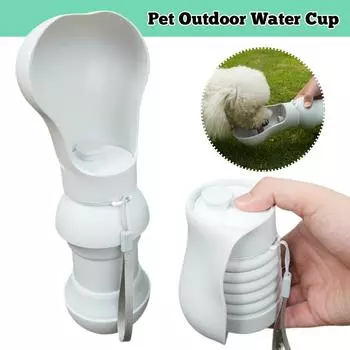 Складная бутылка для воды для домашних животных, походная кружка, портативная дорожная бутылка для питья, щенки, кошки, собаки, диспенсер для воды, чашки, принадлежности A