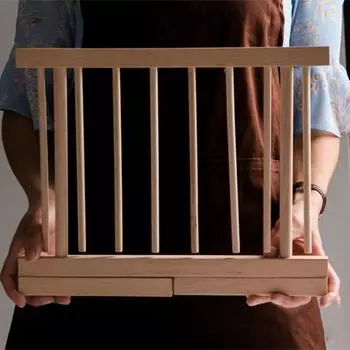 Складная деревянная сушилка для макарон, 8 рычагов, складная самодельная подставка для спагетти, быстро устанавливаемая сушилка, вешалка для лапши, кухонный гаджет