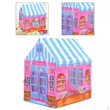 Складная детская игровая палатка для мальчиков и девочек, детский игровой домик, игрушка Dessert Shop