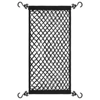 Складная двухслойная сетчатая сумка для хранения, эластичная для складной пляжной тележки A