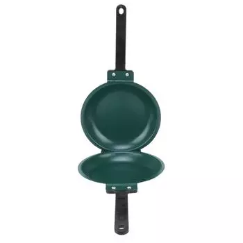 Складная двухсторонняя сковорода для выпечки, антипригарная блинница для использования на кухне