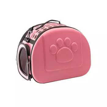 Складная дышащая сумка для переноски кошек с большой вместимостью и креплением на плечо