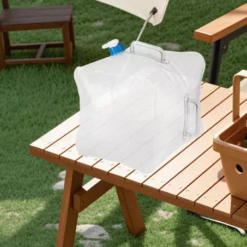 Складная емкость для воды со съемным краном для активного отдыха 10L