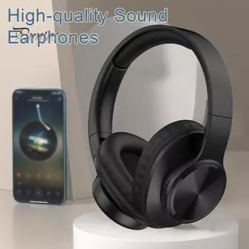 Складная гарнитура Удобная Длительное время работы от аккумулятора Насыщенный стереозвук Шумоподавление Совместимость с Bluetooth 5.3 Стабильный сигнал Наушники зелёный