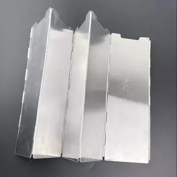 Складная газовая плита на 10 пластин, ветрозащитный экран для кемпинга на открытом воздухе, горелка для приготовления пищи, ветрозащитный экран из алюминиевого сплава