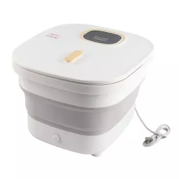 Складная гидромассажная ванна для ног с 10 массажными роликами, постоянная температура, ручная ванна для замачивания ног