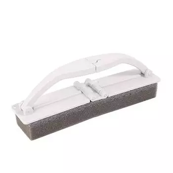 Складная губка для чистки Складная ручка Кухонный скребок Губка с контролем воды для бежевый