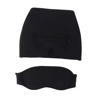 Складная кепка для снятия головной боли, снятие стресса, V-образная кепка для облегчения мигрени, горячая и холодная кепка с крышкой для глаз