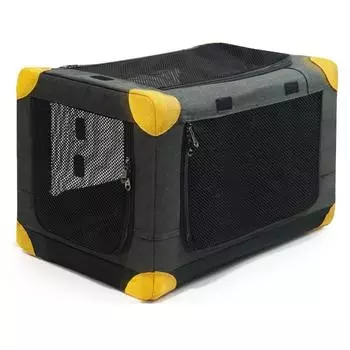 Складная клетка для домашних животных, питомник для кошек, крытая и уличная палатка для собак, портативный чемодан, сумка, большой питомник для собак S 51X33X33cm