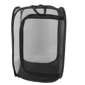 Складная клетка для палочников, жилье, вольер, клетки для разведения, сетчатая клетка для насекомых, L