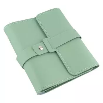 Складная книга дизайн держатель для сережек из искусственной кожи серьги кольца футляр для путешествий синий