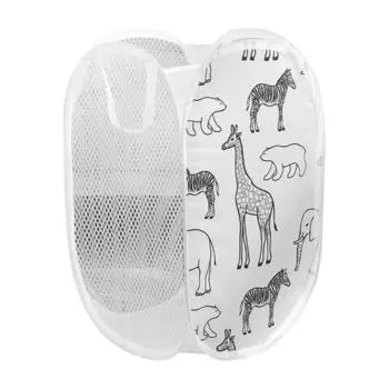 Складная корзина для белья, корзина с героями мультфильмов, всплывающая открытая сетка, корзина для сортировки грязного белья, детские игрушки, ящик для домашнего хранения, органайзер