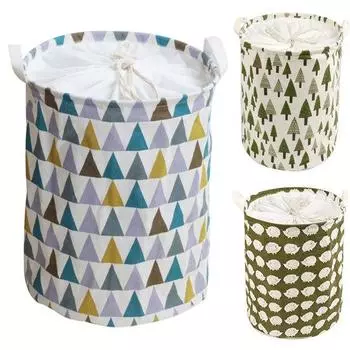 Складная корзина для белья на шнурке, органайзер для грязной одежды, ведро для хранения игрушек