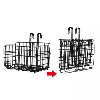 Складная корзина для велосипеда спереди, переноска для собак, органайзер для велосипедных принадлежностей