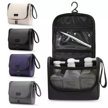 Складная косметичка, водонепроницаемая косметичка для женщин и мужчин, дорожный тренажерный зал, роскошный органайзер для макияжа, подвесной футляр для ванной комнаты CHINA