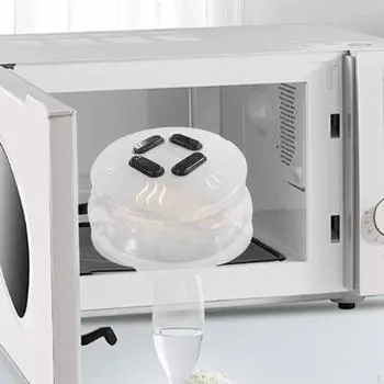 Складная крышка для еды в микроволновой печи, складная корзина для сушки фруктов, круглая корзина для хранения свежих продуктов