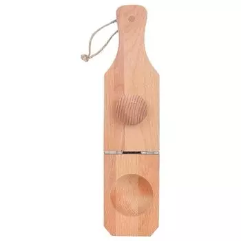 Складная кухонная подвесная выпечка для приготовления десертов из плантайнов, инструмент для измельчения картофеля и бананов, деревянная толкушка для плантайнов