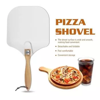 Складная лопатка для пиццы Съемная лопатка для пиццы Лопатка для пиццы Легкая лопатка для пиццы Кухонные принадлежности Pizza Shovel