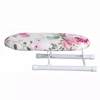 Складная мини-гладильная доска со складными ножками, портативная гладильная стойка для домашней одежды, товары для дома, термостойкий гладильный чехол