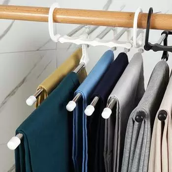 Складная многофункциональная вешалка для хранения брюк, вешалка для одежды, органайзер, вешалки, экономия места в гардеробе, шкафы для спальни