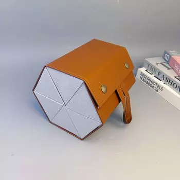 Складная многослойная многофункциональная шкатулка для хранения очков, подарочная коробка из искусственной кожи, ручная работа, домашняя коробка для хранения, чехол для очков 3 slot хаки