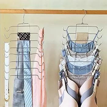 Складная многослойная вешалка для нижнего белья, бюстгальтеров, маек, топов, многофункциональная вешалка для хранения, экономящая место Onesize