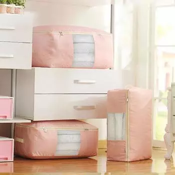 Складная мягкая прочная универсальная пыленепроницаемая сумка для хранения одежды сумка для хранения одежды S зелёный