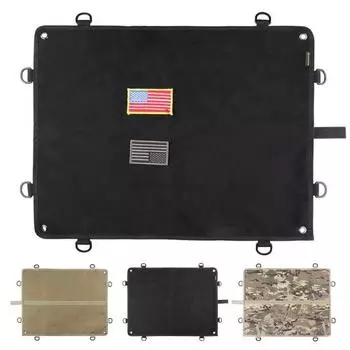 Складная настенная доска с длительным сроком службы, практичный тактический органайзер для нашивок, держатель, панель, аксессуары для кемпинга камуфляжный