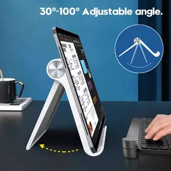 Складная настольная подставка VUUV для iPad, держатель для планшета 4-11 дюймов, мобильный телефон, кронштейн для планшета Xiaomi Pad Samsung Lenovo белый