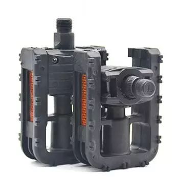 Складная педаль для велосипеда AU, универсальная педаль для горного шоссейного велосипеда, нескользящая, с отражателем