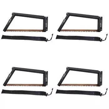 Складная пила с сумкой для хранения Многофункциональная походная ручная пила для веток дерева